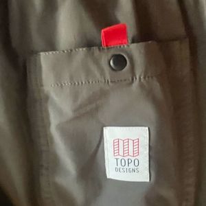 NWT Topo Designs Pants Boulder Gray Stretch Climbing Travel Flex Pants Size XL